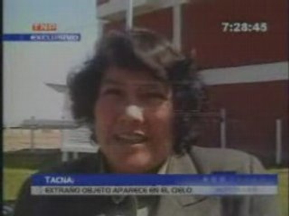 UFO au Perou qui Changes de Direction