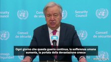 Guterres: sull'orlo di una guerra più vasta in tutto il Medioriente