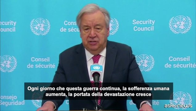 Guterres: sull'orlo di una guerra più vasta in tutto il Medioriente