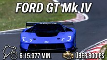 Ford GT Mk IV dominiert Nürburgring – über 800 PS pure Performance