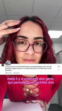 Je crois que vous avez pas compris ce que je fais 😭Je fais de l’upcycling ♻️ Je transforme des vêtements existants en nouvelles pièces uniques.Par exemple ici : une djellaba transformée en pantalon.Tu connaissais ?