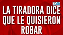 La tiradora dice que le quisieron robar