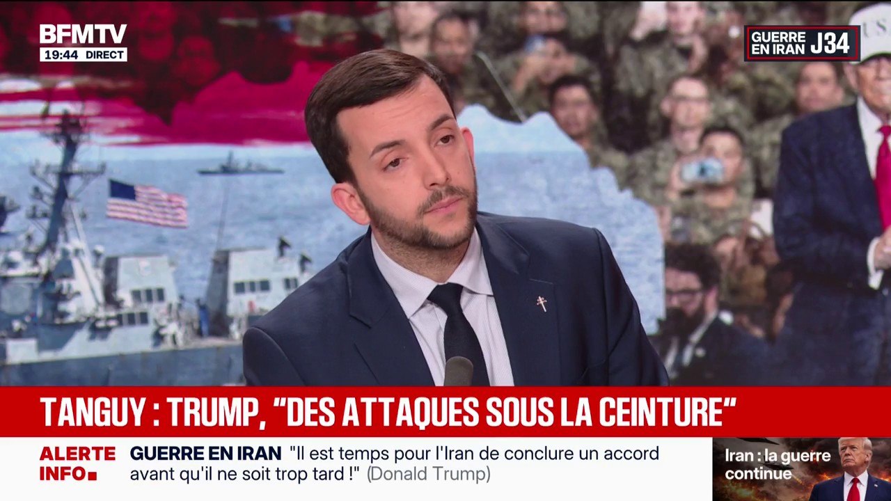 "On soutient Emmanuel Macron face à cette attaque": Jean-Philippe Tanguy, député RN de la Somme, réagit aux propos de Donald Trump sur Emmanuel Macron