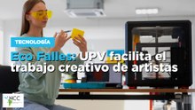 Eco Falles: UPV facilita el trabajo creativo de artistas