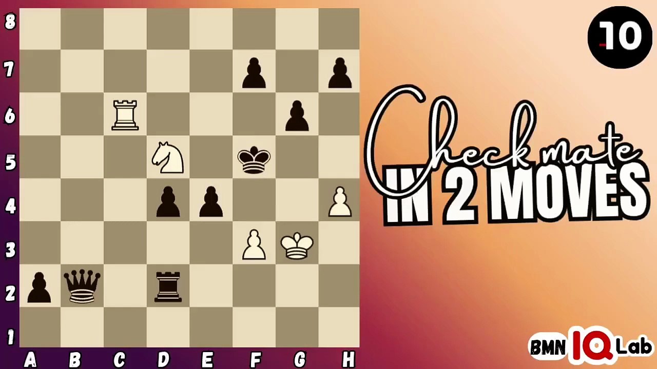 #TestYourBrain 🧪🧠 Can you checkmate in 2 moves? (Part 76) (White to play)♟️