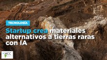 Startup crea materiales alternativos a tierras raras con IA