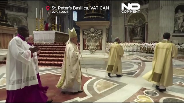 De la misa crismal al lavatorio de pies: comienza la primera Pascua del Papa León XIV