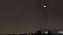 İran'ın Tel Aviv'e füze yağdırdığı anlar...