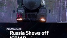 Russia Shows off ICBM During Siberia Drills