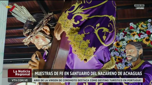 Apure | Feligreses visitan los templos para cumplir sus promesas y pedir al Nazareno de Achaguas