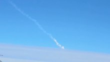 Plane passenger captures Artemis II launch from window seat