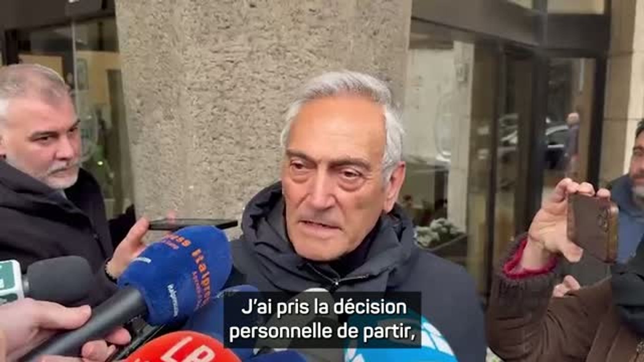 Italie - Gravina officialise sa démission de la FIGC