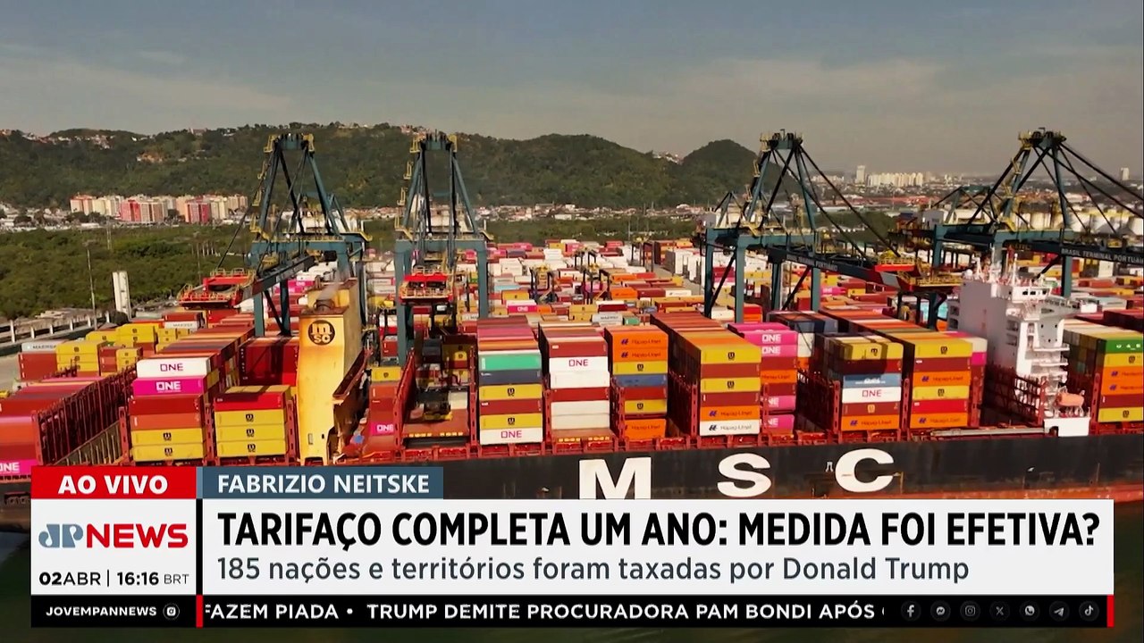 Tarifaço de Trump foi efetivo? Trindade, Piperno e Ghani debatem