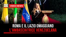 Roma ed il Lazio omaggiano L'Ambasciatrice Venezuelana