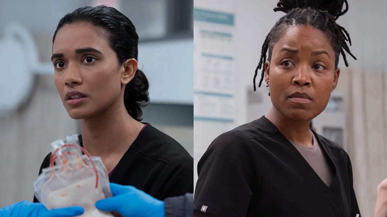 Supriya Ganesh Departing 'The Pitt,' Ayesha Harris Becomes Series Regular | THR News Video