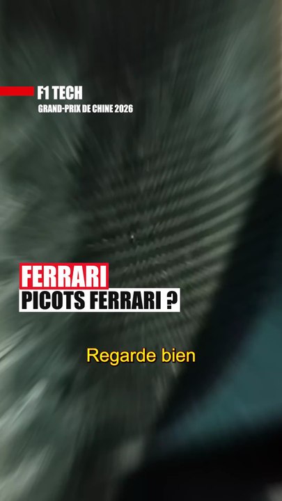Le bargeboard de Ferrari | F1 tech #F1 #Ferrari #SF26
