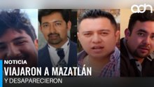 Viaje a Mazatlán termina en tragedia con cuatro hombres desaparecidos