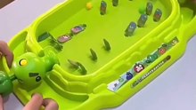 Children's marble shooting game machine