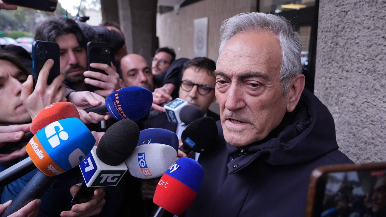 'Dahinter stehe ich': Das sagt Italiens Verbandsboss Gravina nach seinem Rücktritt