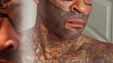 57-Year-Old Man Gets LV Glasses Tattooed on His Face 😳 | Shocking Transformation