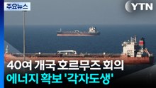 40여 개국 호르무즈 긴급 회의...에너지 확보 '각자도생' / YTN