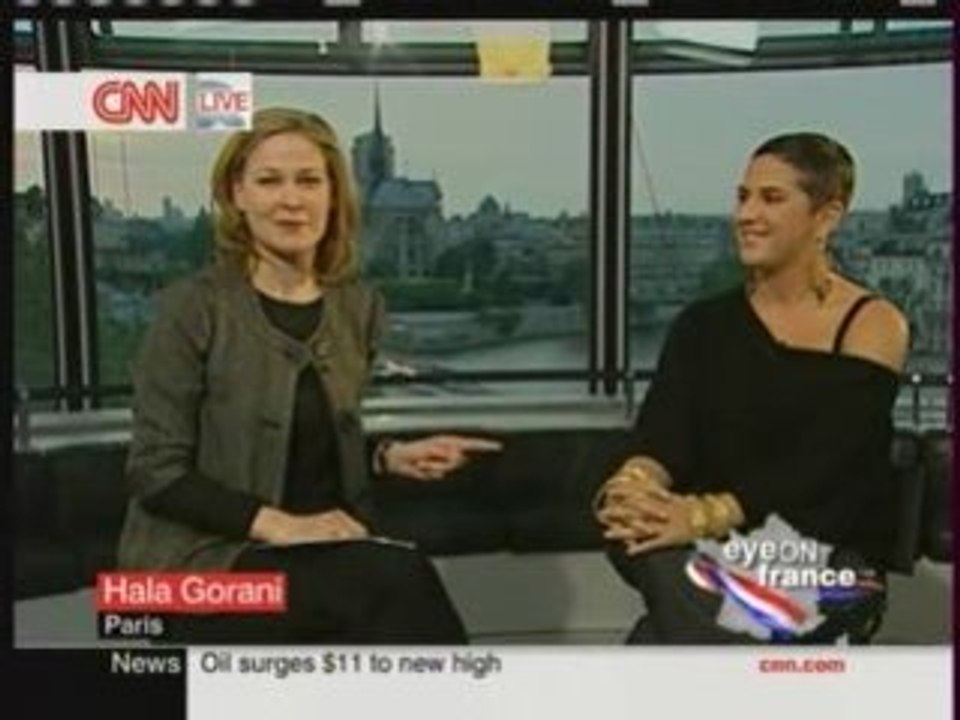 Diams en interview sur CNN