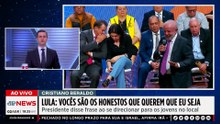 Ato falho? Lula diz: “Vocês são honestos que querem que eu seja”