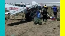 ¡Lamentable! Avioneta se desploma en Puebla y deja saldo de 3 muertos