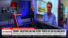 Especialista analisa fala de Trump sobre objetivos no Irã