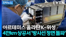 [자막뉴스] K-위성, 아르테미스 2호서 사출 성공... 우주 방사선 정밀 분석 돌입 / YTN