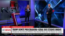 Trump demite Procuradora-Geral e intensifica controle sobre o Departamento de Justiça