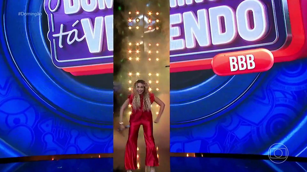 Sarah Andrade foi VAIADA pelo público no Domingão do Huck: "Pega leve, galera!"