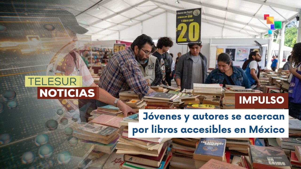 Gran remate de libros en México por derecho a la cultura