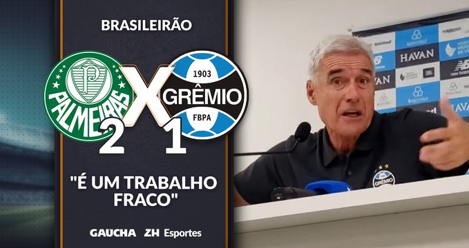 Luís Castro fala após derrota para o Palmeiras