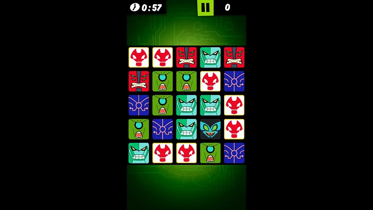Jogo Online - Ultra T Combina (Upgrade Match)- Ben 10