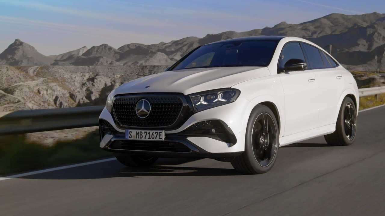 Das neue Mercedes-Benz GLE Coupé - Kraftvoll, selbstbewusst, intuitiv und ausdrucksstark