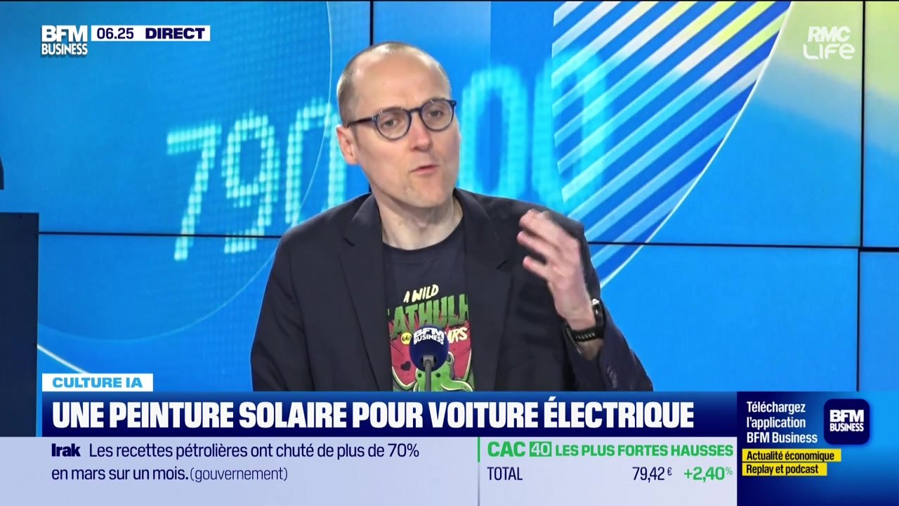 Culture IA : Une peinture solaire pour voiture...