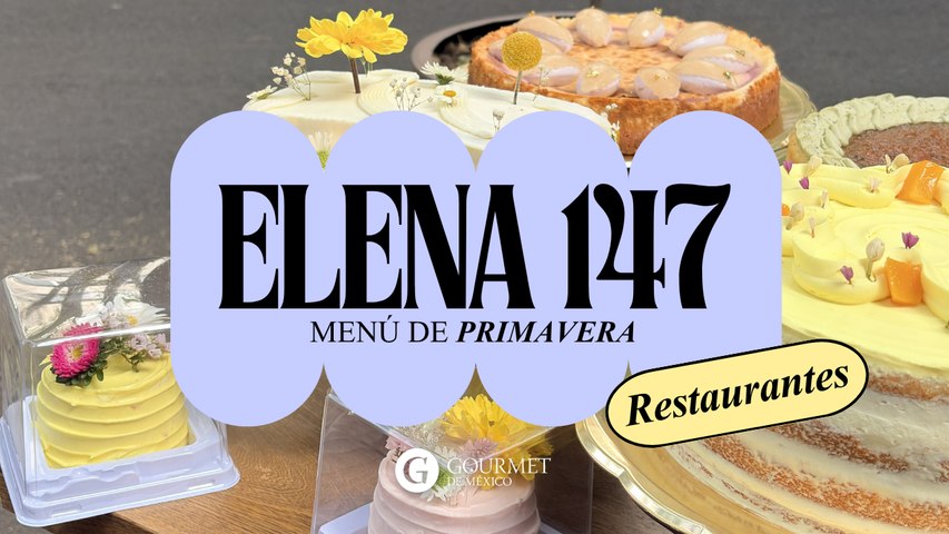 Menú de primavera en Elena 147