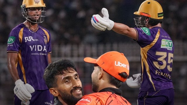 KKR vs SRH: IPL में अजीबोगरीब तरीके से रन आउट हुआ ये खिलाडी, क्रिकेट का एक नियम बना वजह