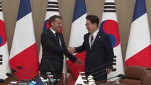 이 대통령, 마크롱과 정상회담...'글로벌 전략적 동반자'로 격상 / YTN