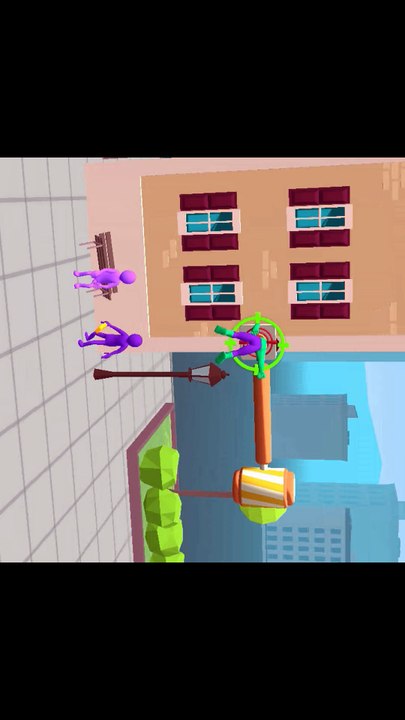 Human Ragdoll Shooter Gameplay |Level 8| #gaming #trending #asmr #humanragdollshooter