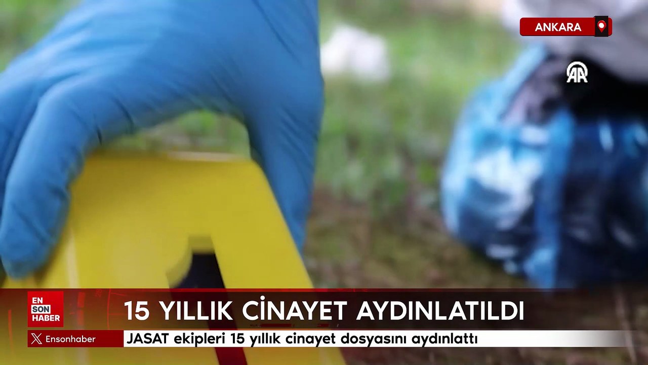 JASAT ekiplerince 15 yıllık cinayet dosyası aydınlatıldı