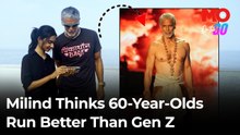 Milind Soman says women are BETTER runners than men?!