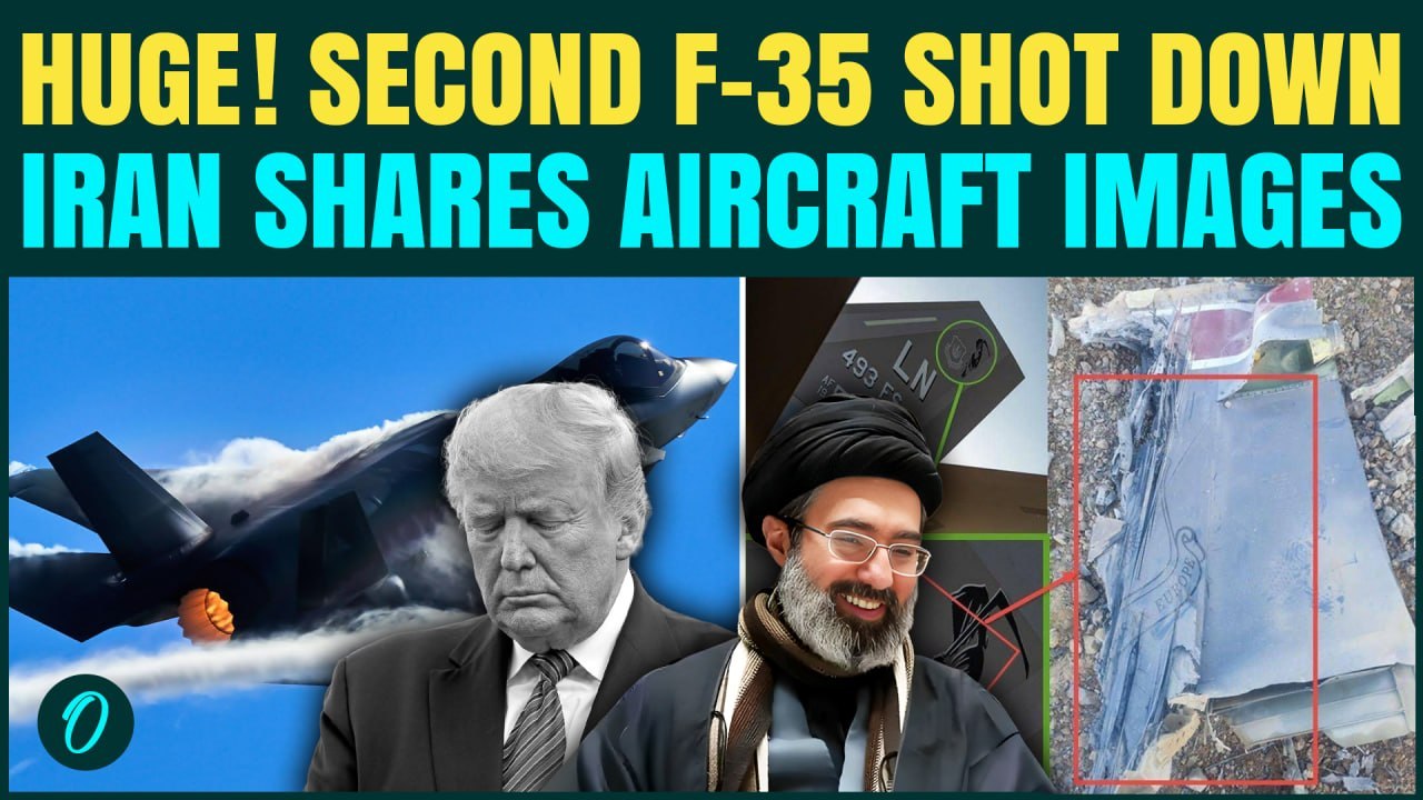 Iran DESTROYS Second F-35 Using Chinese Defence System? | 'Ghost' Aircraft Falls On Iranian Soil