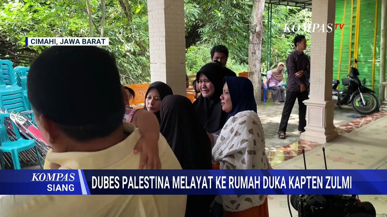 Dubes Palestina Melayat ke Rumah Duka Kapten Zulmi, Prajurit TNI Gugur di Lebanon