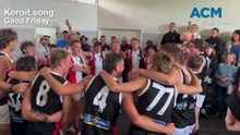 Football: Koroit song after 2026 HFNL Good Friday game