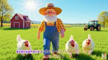 Sing along! "Old MacDonald had a farm" 🌽🐔🐮🚜 Fun Lullaby Music For Kids