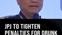 Harsher penalties for intoxicated drivers on the way, says JPJ DG