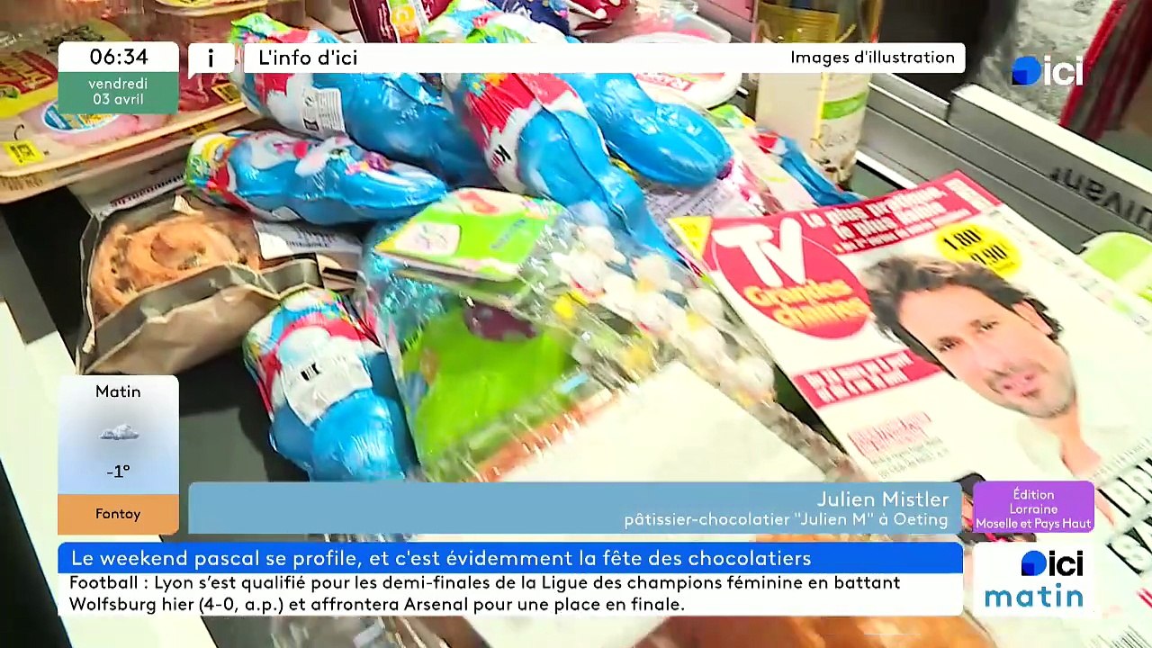 03/04/2026 -  ici matin par Ici Lorraine (Moselle et Pays Haut) en vidéo