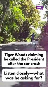 Tiger Woods’ DUI arrest has sparked fresh attention after footage showed him making an unusual claim about speaking with the president post-crash